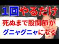 たった数分で股関節がふにゃふにゃになるこれをやるだけで股関節が一生動かせる理由と最強のトレーニング!