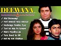 Deewana movie all songs  audio rishi kapoor  divya bhartishahrukh khanmovie