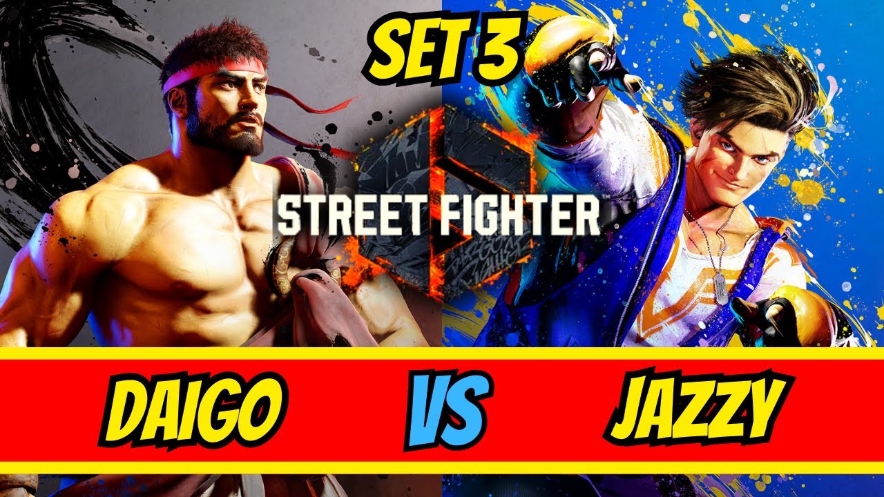 SF6💥Daigo [Ryu] vs Jazzy [Luke]💥 SET 3 Highlevel gameplay - YouTube