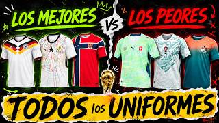 TODOS los UNIFORMES del MUNDIAL