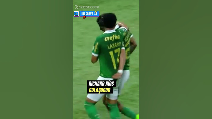CONMEBOL LIBERTADORES | GOLAÇO DE RICHARD RÍOS DE FORA DA ÁREA #palmeiras #richardrios #shorts