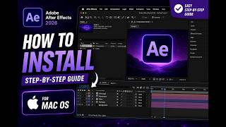Guide To Installing Adobe After Effects 2026 for MacOS | Safe Download on macbook