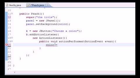 Java Programming Tutorial 83 JColorChooser