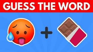 Guess the Word by Emoji 🤔 | Guess the Emoji Quiz