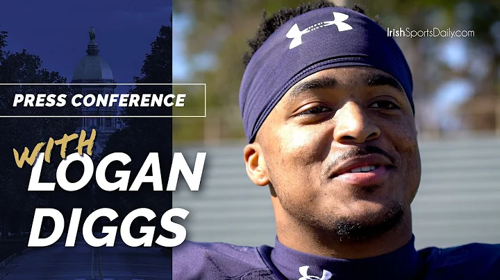 Notre Dame RB Logan Diggs Post-Practice 12.27 | Ga...