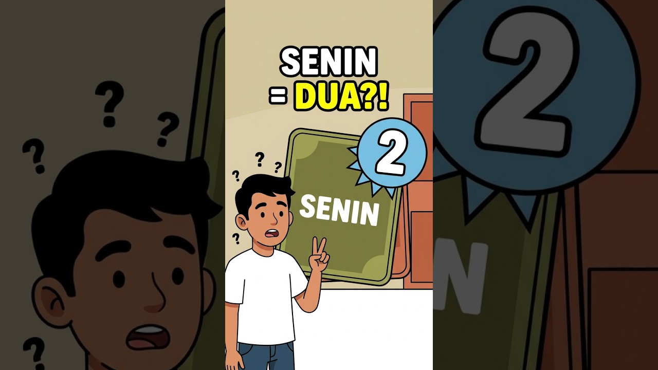 Nama Hari Kita Ternyata dari Bahasa Arab?! 📅 #shorts #sejarahindonesia #faktaunik