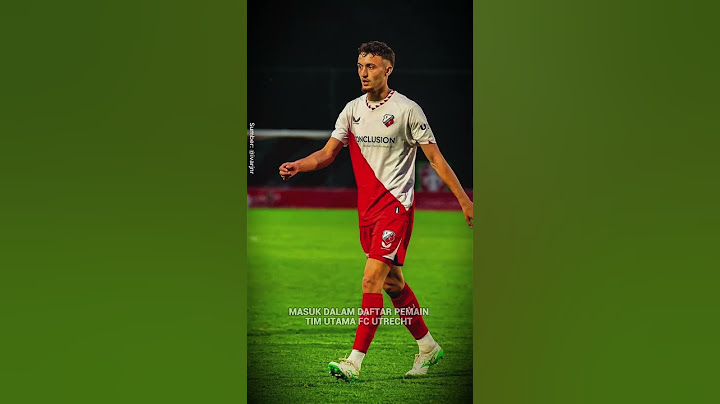 Pemain Timnas Indonesia, Ivar Jenner Promosi ke Tim Utama FC Utrecht
