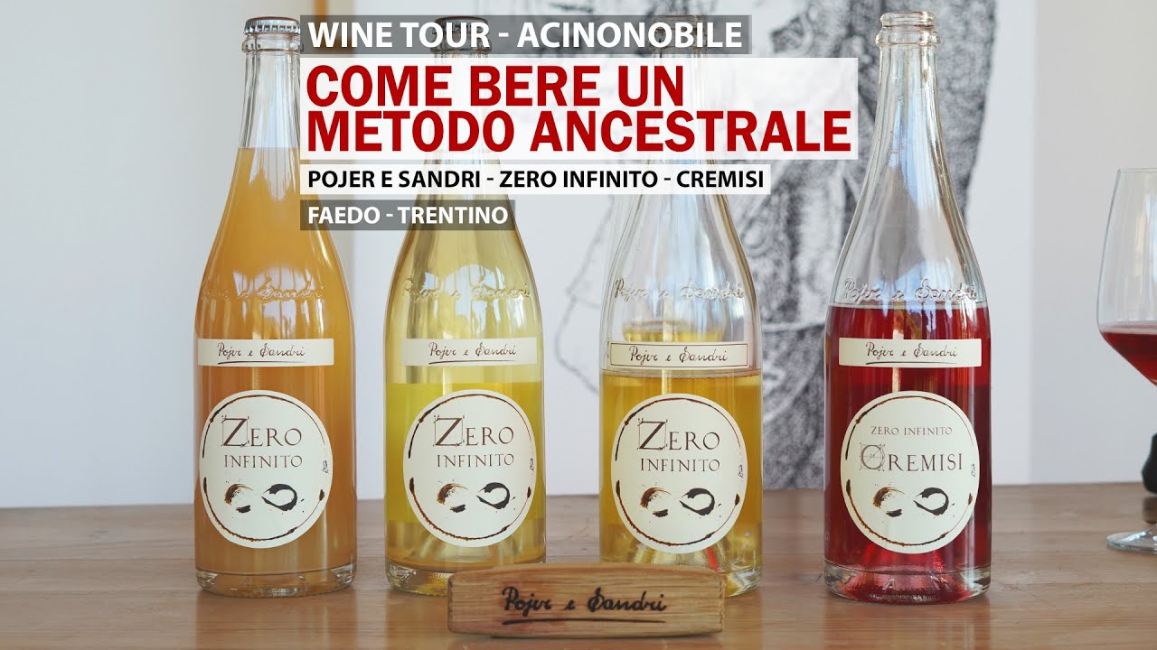 Come si beve lo Zero Infinito Metodo Ancestrale di Pojer e Sandri? Ecco un terzo metodo!