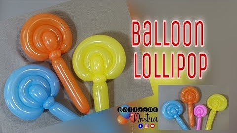 How to make Balloon Lollipop