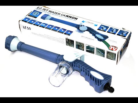 Ez Jet Water Cannon Basınçlı Deterjanlı Oto Yıkama Püskürtme Sistemi Makinesi Su Hortumu Tabancası