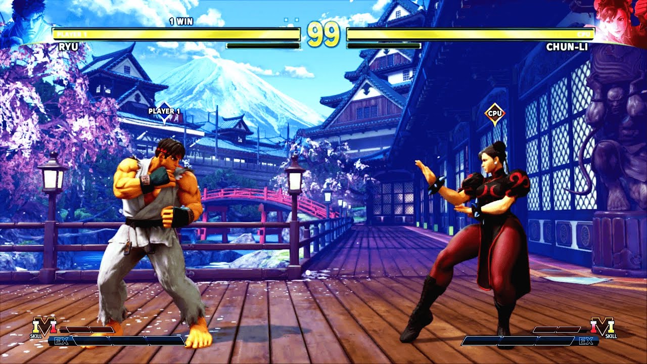 Ryu vs Classic Chun Li (Hardest) Street Fighter 5. - YouTube