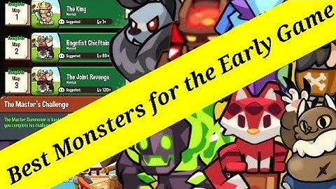 Best Monsters for the Beginners | Early Game Guide | Summoner