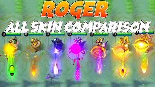 Roger All Skin MLBB Comparison 2022 Edition