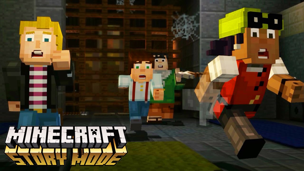 minecraft story mode onde assistir