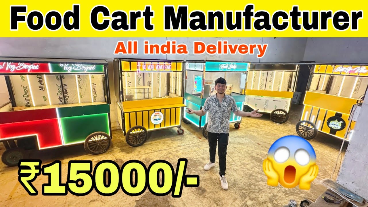 Food cart manufacturer | bike food cart | fast food cart | Pizza Cart,Momos cart, Chinese cart