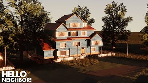 Hello Neighbor Prototype In Roblox OUT NOW