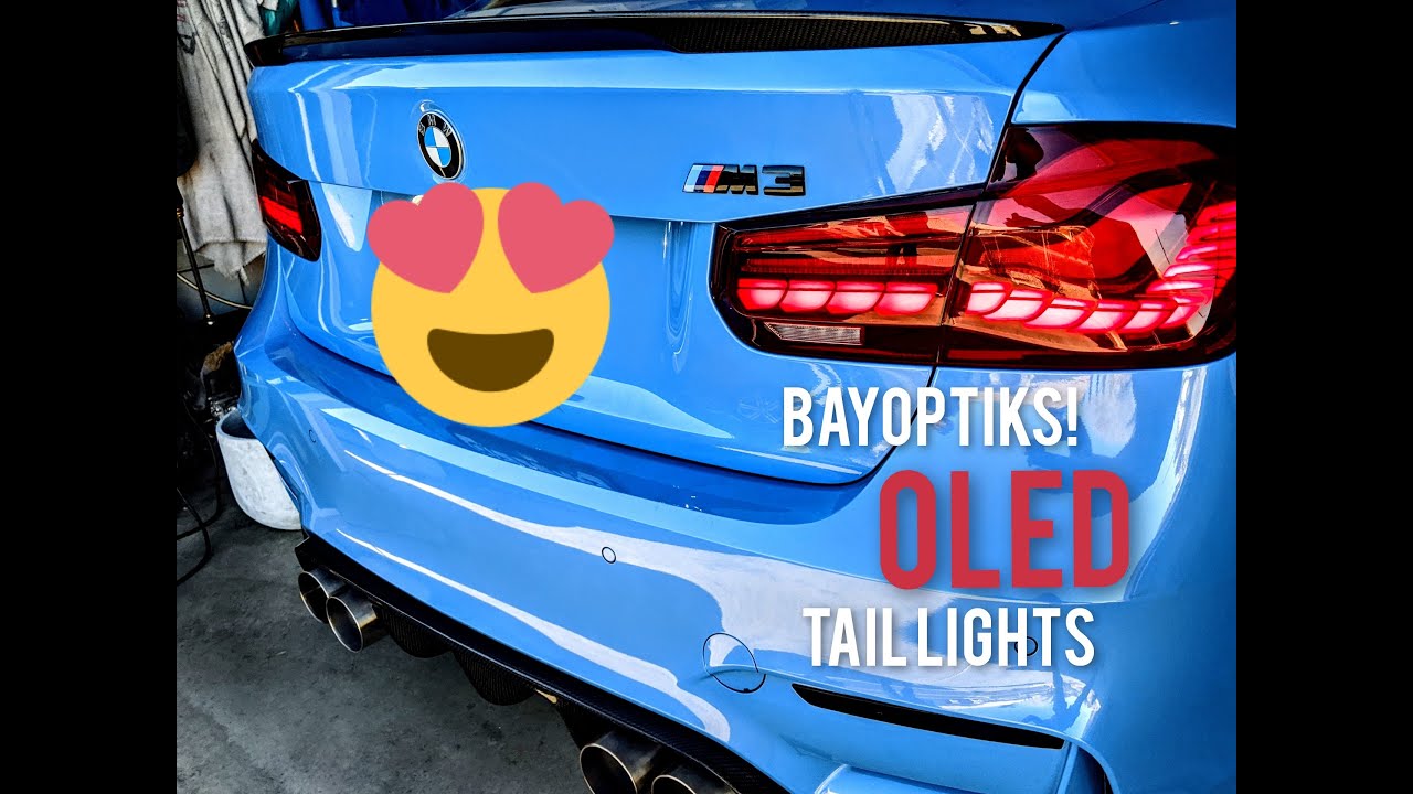 CHEAP OLED tail light option for F80 M3 Install (BAYOPTIKS) BMW