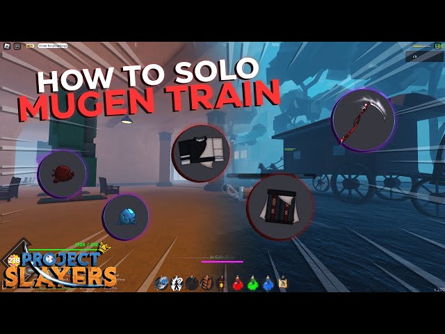 Project Slayers MUGEN TRAIN IS INSAINE & CHALLENGING 🔥🔥 