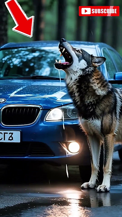 This Werewolf Saved His Life 😨 #aianimalworld #aicontent #wildlifeanimals #aianimals #wolf #rescue