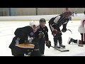 Crosby, Marchand and MacKinnon train together