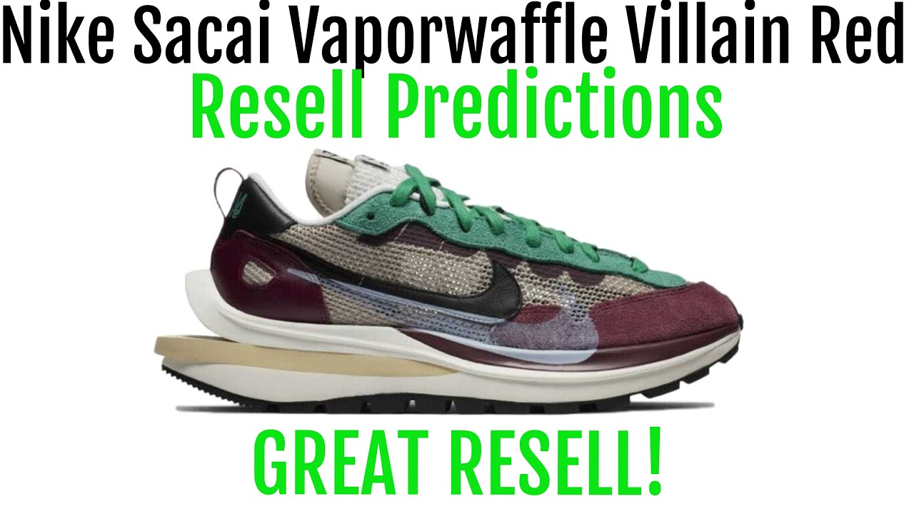 nike sacai resell price