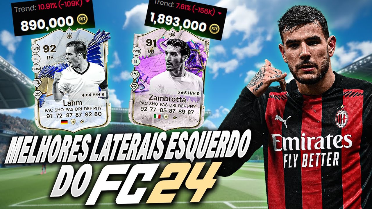 MELHORES LATERAIS ESQUERDO META e BUGADOS do FC 24 ⚡ (ATUALIZADO) - YouTube