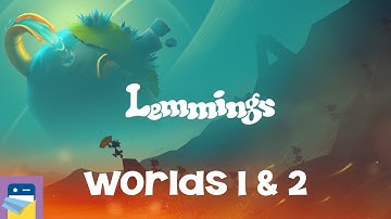 Lemmings: Worlds 1 & 2 Walkthrough Guide & iOS / Android Gameplay (by SAD PUPPY)