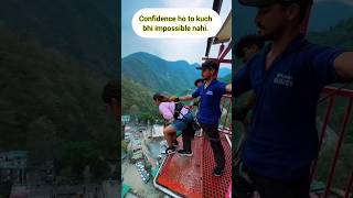 Bungee Jump ke baad asli himmat dikhti hai 😱🔥” #sport #shorts #adventure