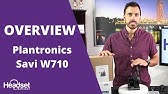 Plantronics Savi W740 Wireless Headset Setup Installation Guide Headsets Direct Video Youtube
