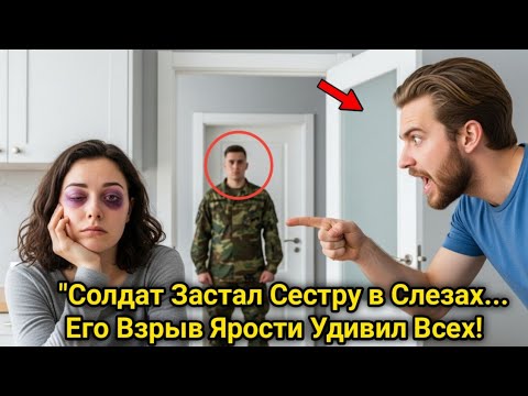 Военный Вернулся Без Предупреждения… И Увидел Сестру с Синяками — Его Реакция Шокировала Всех