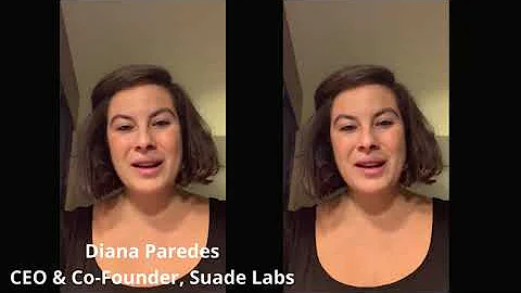 Diana Paredes, Ceo & Co-Founder Suade Labs, Winner...
