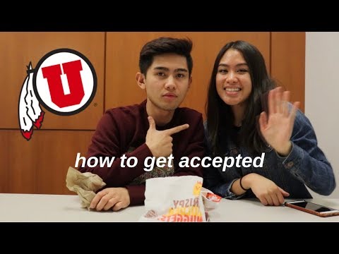 How We Got Into The University of Utah | Admissions, Application and Honors College