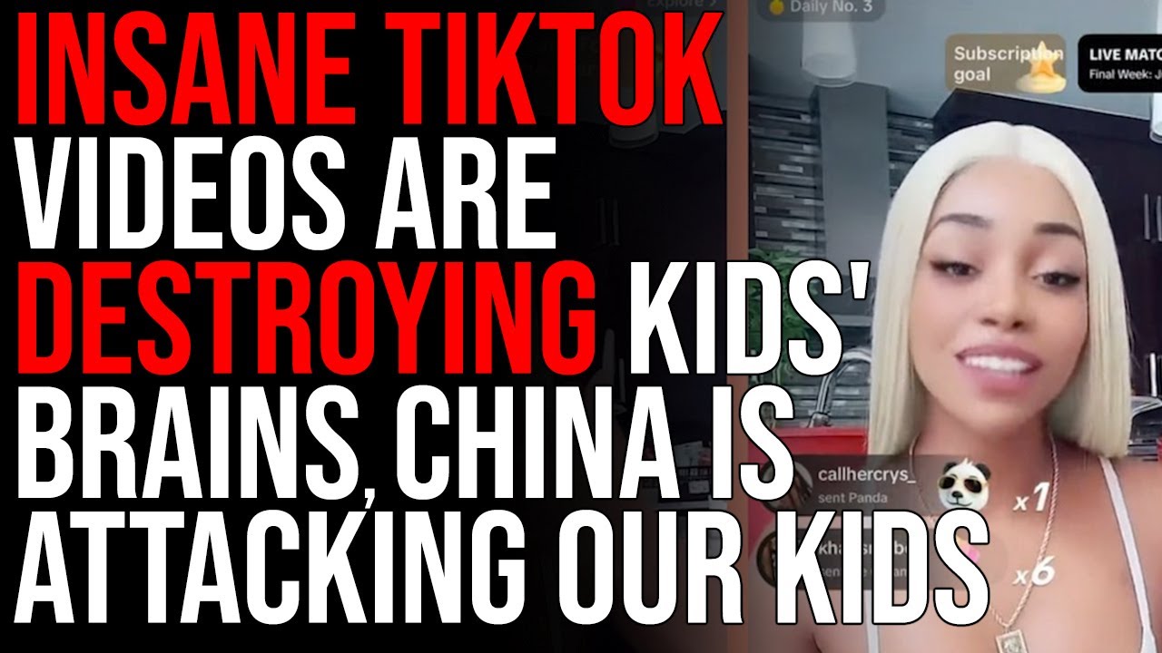 INSANE TikTok Videos Are DESTROYING Kids’ Brains, China Is Attacking Our Children