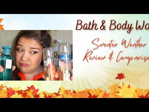 Cozy Showdown: Bath and Body Works Sweater Weather Comparison & Review