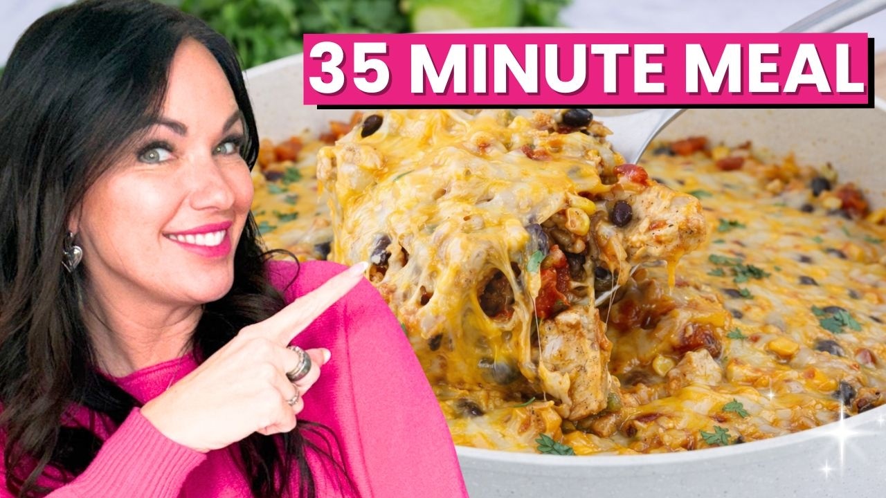 One-Pan Mexican Chicken and Rice Casserole (Must-Try!) - YouTube