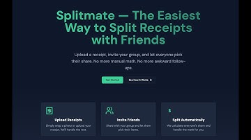 SplitMate - AWS Lambda - Hackathon
