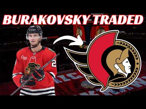 Breaking news: NHL trade - Blackhawks trade Andre Burakovsky to Senators
