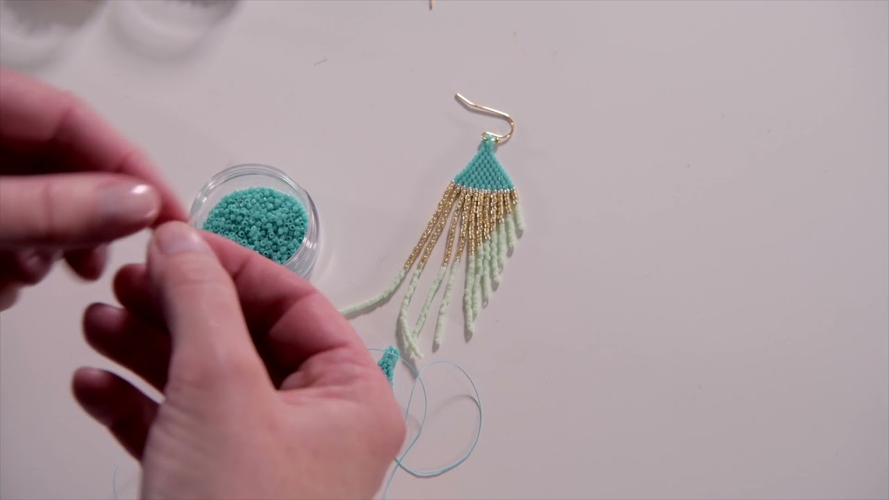 Wowen earrings / vævede øreringe