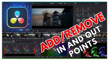 How to Add/Remove IN-OUT points in Davinci Resolve 2025?