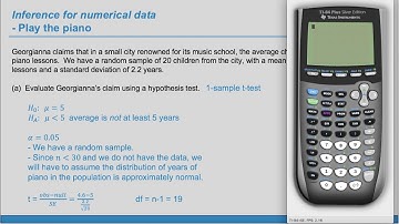 Example Exercise: 7.11 (OpenIntro Statistics / Advanced High School Statistics)