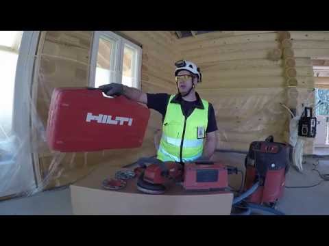 וִידֵאוֹ: רודף קיר Hilti: סקירה כללית של דגמי בטון, עם ובלי שואב אבק. בחירת דיסקים ומברשות לרדיפה