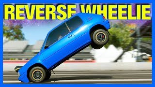 Forza Horizon 4 : This Can Reverse Wheelie!! (FH4 Peugeot 205 Rallye)