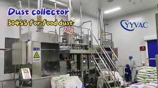 YYVAC dust collector is specially designed to handle dust in food factories by YiYue Cleaning Equipment 13 views 1 month ago 19 seconds