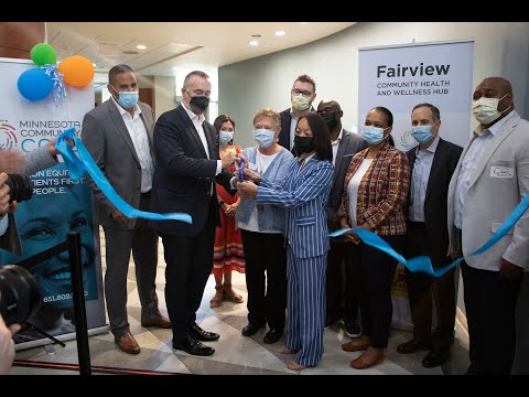 Fairview Health and Wellness Hub opening ceremony