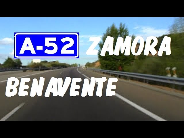 Estrecho montículo Papá A-52 Zamora , Autovía de las Rias Bajas , Zona Benavente / A-52 highway ,  Zamora province , Spain. - YouTube
