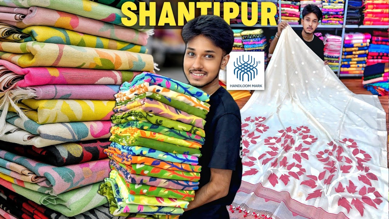 100% Pure Cotton Jamdani Work Saree Manufacturer // 120 Count Pure Mul Cotton Saree Wholesaler 🔥🔥