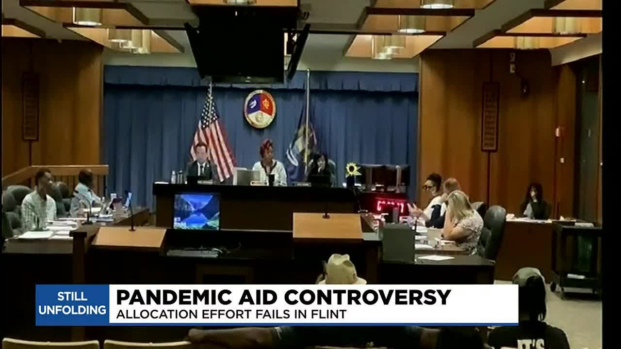 Flint City Council fails to allocate ARPA money - YouTube