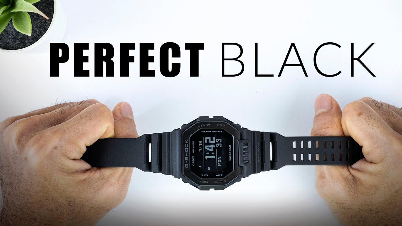 PERFECT BLACK   CASIO G SHOCK GBXNS