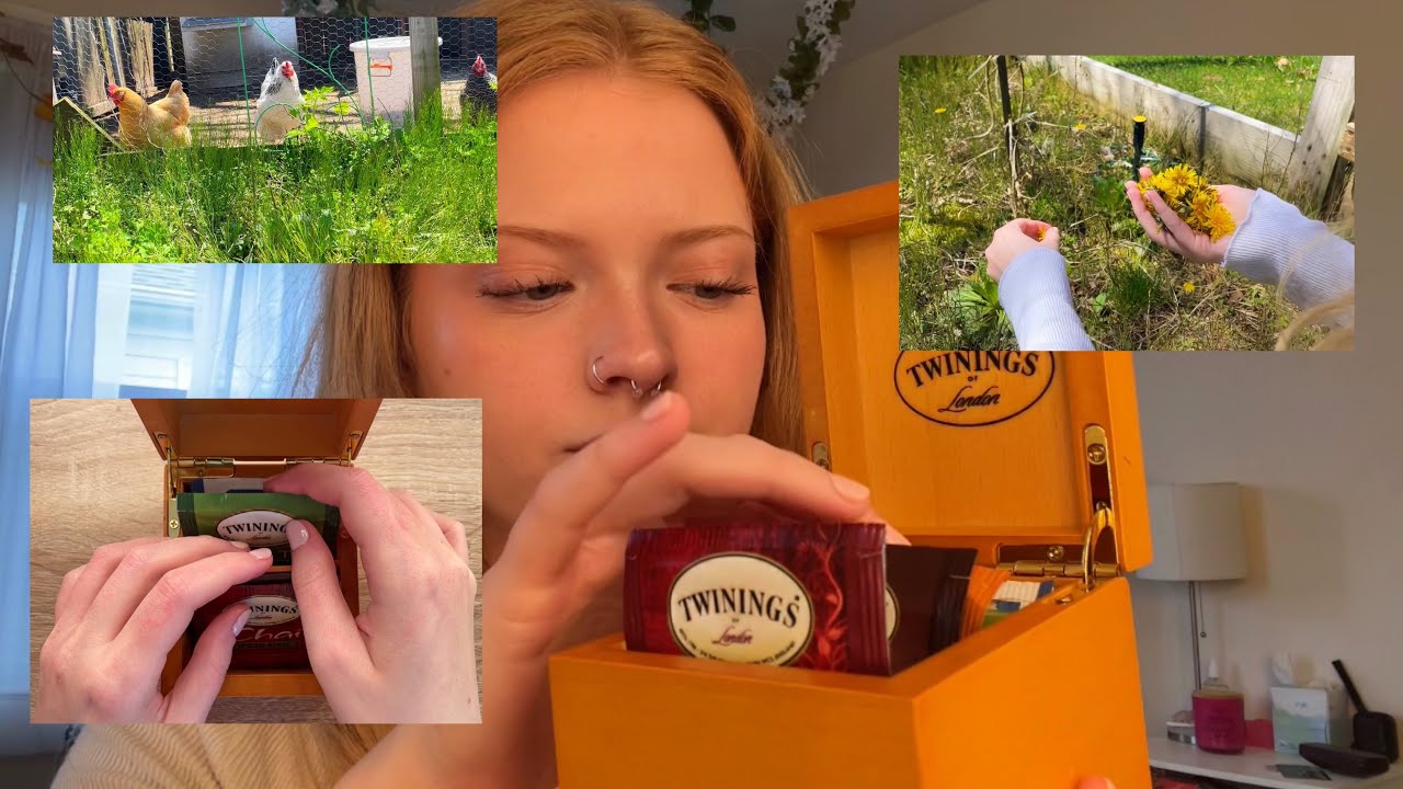 ☕️ASMR 🫖 ~ 🐓RELAXING TEA TIME 🌼 (ROLE-PLAY) 🌱🌿