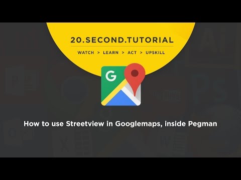 OLDIE - How to use Streetview - Inside Pegman: Googlemaps Tutorial #4